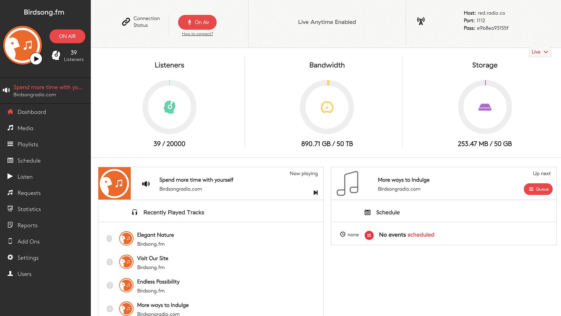 Birdsong Fm Broadcasting Online Broadcast Live Uni