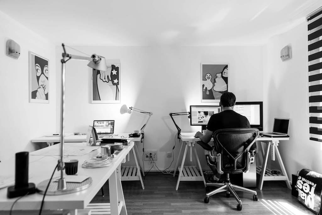 Small Office Low Ceiling - What is a Radio Studio