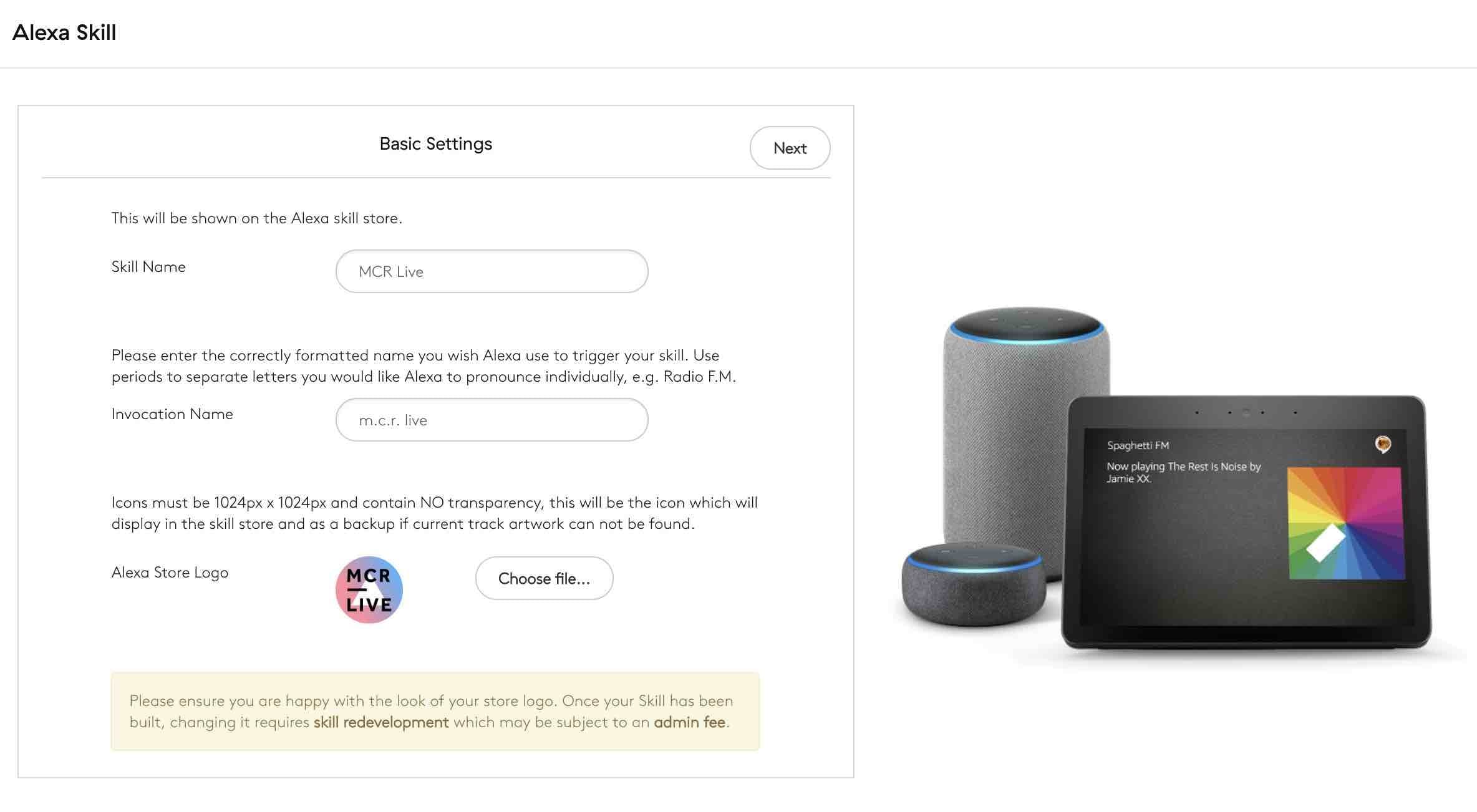 Amazon Alexa Skill Step 3