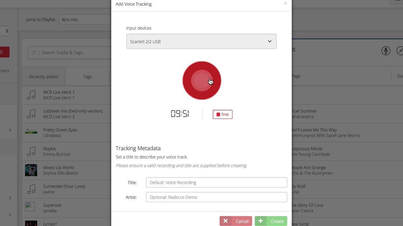Voice Tracking Uni Header