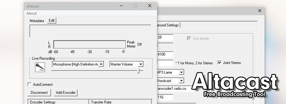 Altacast Broadcaster