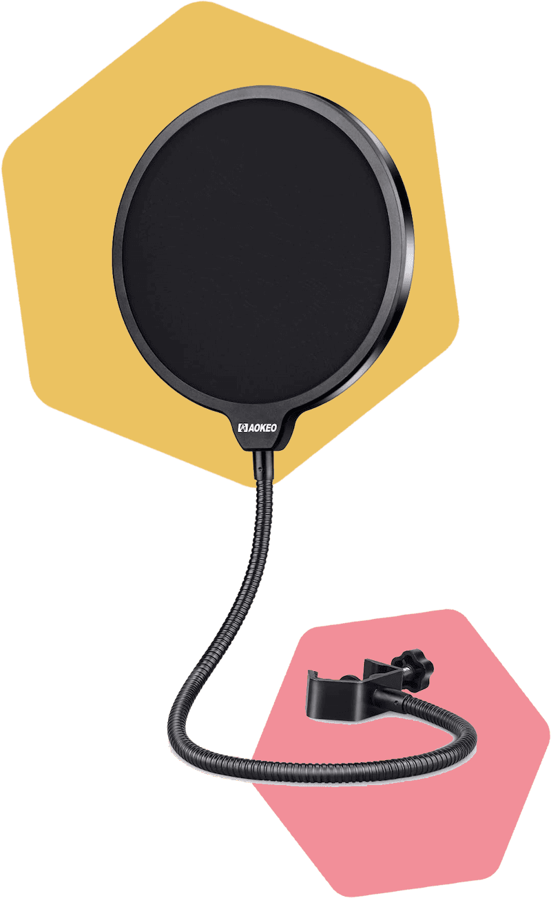 Aokeo pop filter.