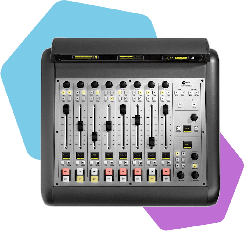 Axia iQ mixer.