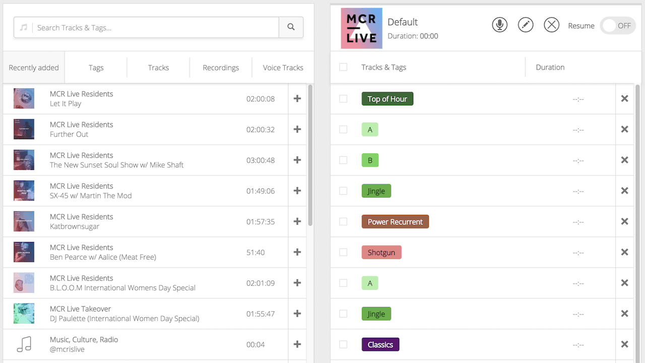 Create And Schedule Playlists Uni Header