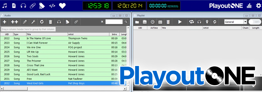 PlayoutONE Radio Automation Software