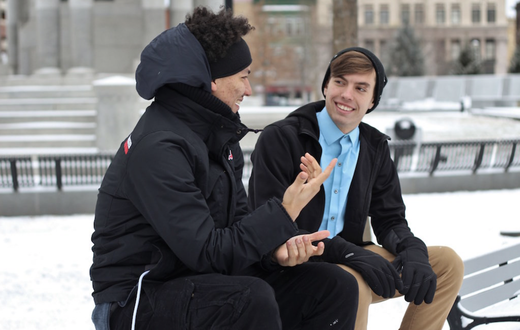 Street Conversation