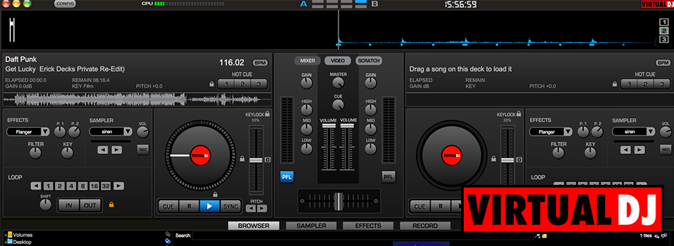 Virtual DJ Broadcaster